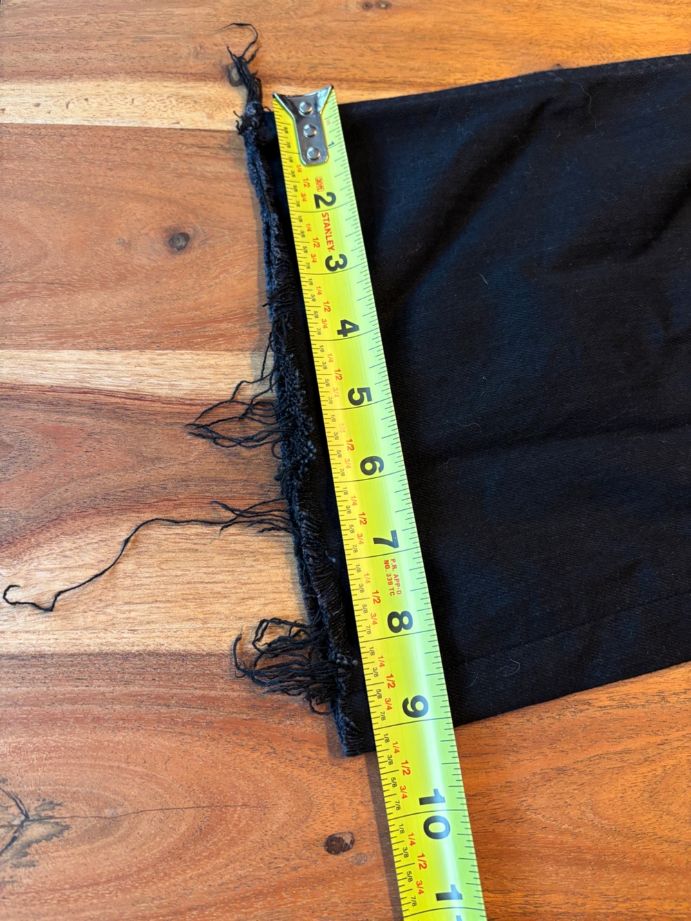 Reformation Emma High Rise Wide Leg Black Wash Jeans - Size 26 - Picture 7 of 8